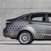 48 Grids White Honeycomb PVC Car Decals - DIY Style!