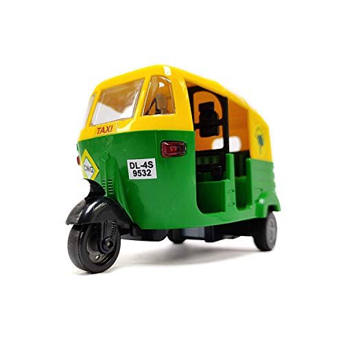 Colorful Auto Rickshaw Figurine - Perfect Home Décor Gift