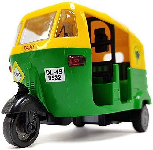 Colorful Auto Rickshaw Figurine - Perfect Home Décor Gift