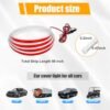 Dynamic 59'' Waterproof Car Hood LED Light Strip