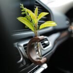 INEBIZ Retro Car Air Vent Flower Vase Clip