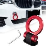 TOMALL Red Tow Hook Kit - Stylish Car Bumper Decor