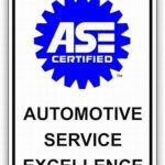 Vintage ASE Certified Auto Repair Wall Sign - 12x16